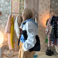 MERYLL ROGGE JEAN JACKET W/GIANTPOCKETS