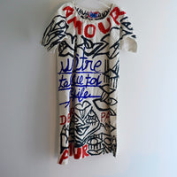 VAVA DUDU PAINTED DRESS 110