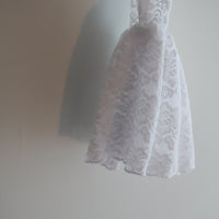 ANIGIG BELL SLEEVE LACE HENLEY TOP