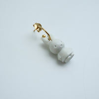ANDRESGALLARDO MIFFY SINGLE HOOP EARRING