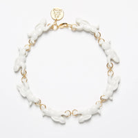 ANDRESGALLARDO RUNNING RABBIT NECKLACE