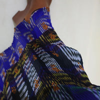 JULIA HEUER SUE HANDPLEATED KAFTAN IN DARK HELGE