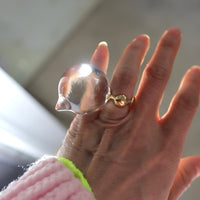 IMAGO RING SMOKY QUARTZ