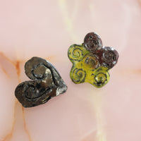 MATHILDE HIRON SMALL CHARMS STUD EARRINGS