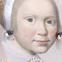 GERALDINE FENN CAMEO EARRINGS