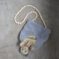ANIGIG ANIMAL FLUFFY SHOULDER BAG"CAT"