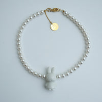 ANDRESGALLARDO MIFFY & PEARLS NECKLACE