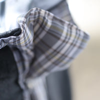 ANIGIG FINEST MATERIALS COAT “C” CHARCOAL GREY