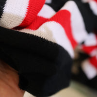 ADAM JONES ONE SLEEVE SCARF JUMPER