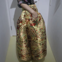 JULIA HEUER HANDPLEATED KENZA SKIRT IRIDESCENTJIM