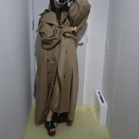 ANREALAGE HOMME PANEL PATCHWORK TRENCH COAT