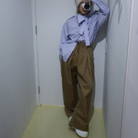 MERYLL ROGGE DECONSTRUCTED SHIRT PALE BLUE