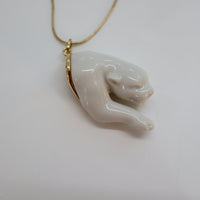 ANDRESGALLARDO BROKEN PANTHER PENDANT