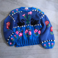 SOFIO GONGLI FLOWER KNIT "D"