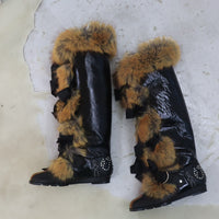 CHOPOVA LOWENA FUR BOOTS