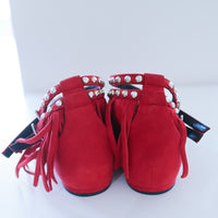 SAINT LAURENT RED SANDALS SIZE36