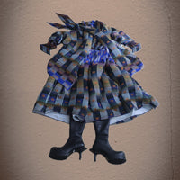 <EXCLUSIVE>JULIA HEUER JOHAN HANDPLEATED COAT IN HELGE