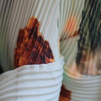 JULIA HEUER KENZA HAND PLEATED SKIRT IN EDWARD GREEN