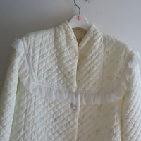 ANIGIG PUDDING COAT LONG WHITE