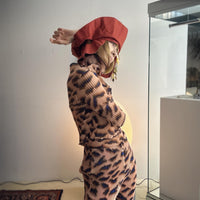 <EXCLUSIVE>JULIA HEUER ROSE FLARE TROUSERS