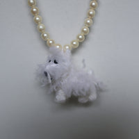 MINITURE FLUFFY DOG”WHITE"