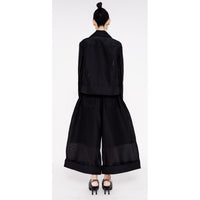 MELITTA BAUMEISTER DOUBLE HEEL MULE BLACK