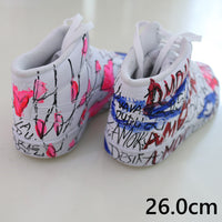 VAVA DUDU PAINTED SNEAKERS NIKE HIGH