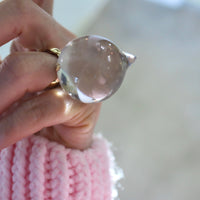 IMAGO RING SMOKY QUARTZ