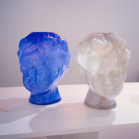 GUNIA PROJECT GLASS CHERUB VASE