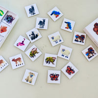 WILD ANIMALS MEMORY GAME