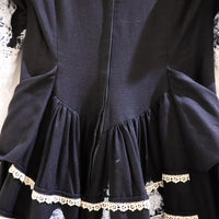 HANA YAGI BLACK LACE DRESS