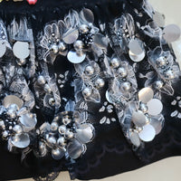 CHOPOVA LOWENA SKYHAWK BEADED SKIRT