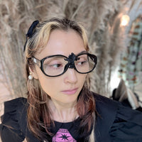 ANIGIG MOLDING GLASSES 老眼鏡 BLACK