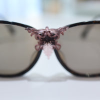 ANIGIG MOLDING GLASSES MARBLE×MAUVE PINK