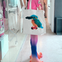 WILD ANIMALS MEMORY TOTEBAG KINGFISHER