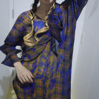 JULIA HEUER SUE HANDPLEATED KAFTAN IN MALIK