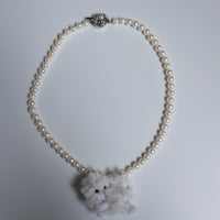 MINITURE FLUFFY BEAR “WHITE”