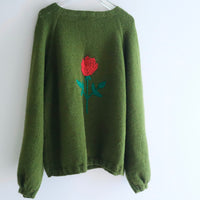 SOFIO GONGLI PULLOVER KNIT KHAKI