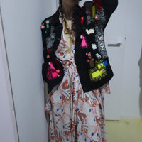 LOU DE BÈTOLY KNITTED DOLLS JACKET