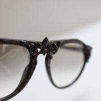 ANIGIG MOLDING GLASSES DARK BROWN×GRAY