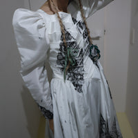 HANA YAGI PUFF SLEEVE DRESS A