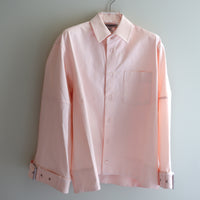 MELITTA BAUMEISTER BELTED SHIRT PINK