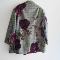 JULIA HEUER ARNOLD JACKET IN ROSALIND BORDEAUX