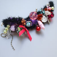 MATHILDE HIRON GRIGRI BRACELET IN NOIR OBSIDIENNE