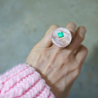 IMAGO RING GARDEN QUARTZ・EMERALD