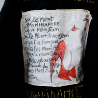 VAVA DUDU EMBROIDERY MA-1 JACKET BLACK (A)