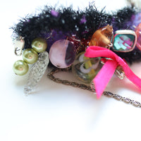 MATHILDE HIRON GRIGRI BRACELET IN NOIR OBSIDIENNE