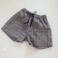 ANIGIG LAZY DAY LOUNGE SHORTS CHECK