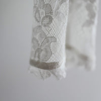 YUHAN WANG ROSE LACE RUFFLED BLOUSE