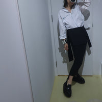 FACON JACMIN JOE UPCYCLED SUITS SKIRT